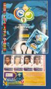2006 Panini World Cup Germany Football Sicker Book, all complete plus an unopened packet G