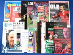 Manchester United testimonial match programmes homes 1973 Ajax (Denis Law), 1973 Manchester City (
