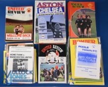 1979/80 Manchester Utd home match programmes complete season nos. 1 - 23 plus Aston Villa (19