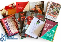 Llanelli etc Rugby Programmes & Ephemera (100+): A super selection of Llanelli programmes etc (and