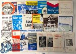 20x Vintage Rugby League Club Histories, Supporter Books, Yearbooks: to include teams of Leigh,
