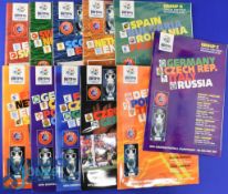Euro '96 : The full set of tournament programmes, Group A: England v Switzerland, Scotland,