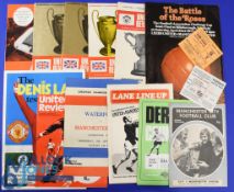 Collection of Manchester Utd programmes to include homes 1965/66 Benfica (EC), 1967/68 Gornik Zabrze