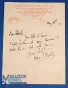 JOHN JAMES BENTLEY (1860 - 1918) Manchester United Secretary 1912 - 1917, a clever individual who