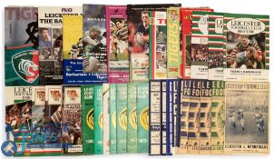 1950-2014 Barbarians v Leicester Rugby Programmes (41): The classic Xmas encounter from 1950, 1953-4