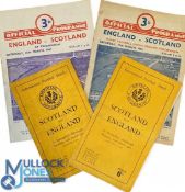 1947-1952 England & Scotland Rugby Programmes (4): Traditional formats of the day from Twickenham (