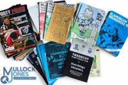 Welsh Club Rugby Programmes Set B (100s): Issues home & away for Pontypridd, then homes from