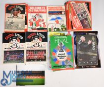 Manchester United & Aston Villa football programmes - Manchester United 1960-1985 to include 1960s