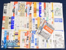 1964-66 and 1968-70 Wigan Away Rugby Programmes (Qty): All or nearly all the away issues for those