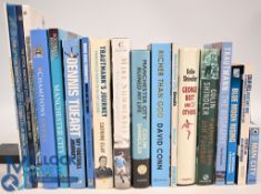 Collection of books about football, mainly Manchester City, to include Trautmann's Journey (2010,