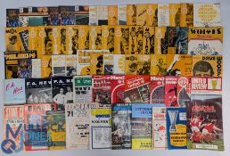 1960-1980 Football Programme Collection: to include Manchester aways v Stoke 1973, v Sheffield