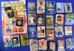 Collection of football trading cards/stickers to include Topps Premier Gold 2002, Match Attax