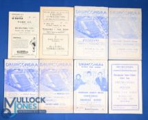 Selection of Drumcondra home match programmes 1953/54 Wacker FC (Austria) (friendly), Cork Athletic,
