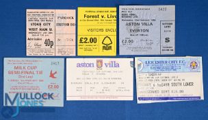 Football League Cup s/f match tickets 1972 Stoke City v WHU (2nd replay at Manchester Utd) 26