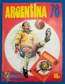 1978 FKS Argentina Football Sticker Album, complete and comes with a sealed packet G