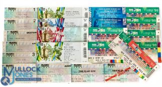 1991-2015 RWC Rugby Ticket Collection (30): To inc quarter final(s) and 3/4 playoffs, examples
