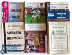 1951 on Swansea RFC Rugby Programmes (100+): 1951 v S Africa, and a very good selection from 1960 on