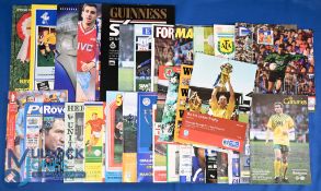 1973-2003 Minor Football League Football Final Semi-Final Programmes, a good mixture (#43)