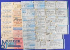 Tickets: Collection of Manchester City home match tickets to include: 1972/73 Liverpool (FAC