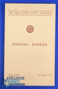 At Leeds: West Riding County Football Association Annual Dinner 19 November 1955 at the Griffin