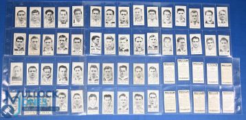 1956 Barratt & Co Famous Football Cards A4: series of 60 (full set) with noted cards of Edwards,
