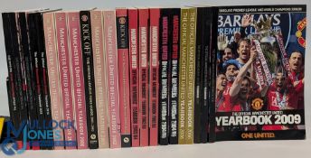 1999-2013 Manchester United Football Handbooks and season reviews, with duplicates included (#22)