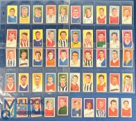 1965 Barratt & Co Famous Football Cards A13: series of 50 (full set of colour cards) with noted card
