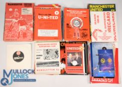 Manchester United FC memorabilia to include: an official Manchester United Fan Club Record, 1960s