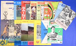 European match programmes to include 1960/61 Limerick v Young Boys (EC), Berne (crease, marks),