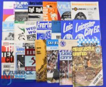 Collection of Derby County match programmes to include: homes 1966/67 Bristol City, 1968/69 Oxford