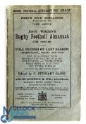 Scarce Wisden's Rugby Annual 1925-6: Third and last of the Rugby Wisden's. A little wear but G or