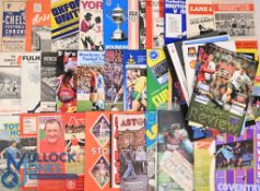 Selection of Manchester Utd away match programmes 1947/48 Chelsea (ph), 1949/50 Arsenal, 1966/67