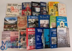 20x Rugby League Books, Club Histories, Guide: to include British Rugby League Guide, Man of