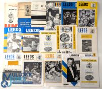 Vintage Rugby League Club Souvenirs Supporter Books: to include Leeds (qty), Barrow, Hull