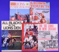 2005 British and I Lions boxed Rugby Programmes and signed Guide (2): Mint unopened box set of the
