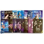 2001-23 European Shield/Challenge Cup Final Rugby Programmes (18): Missing only 2004, 2011, 2013,