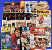 Manchester Utd 1996/97 complete league season homes (19) plus Inter-Milan (friendly), Spurs (FAC),