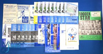 Selection of Birmingham home match programmes 1946/47 Spurs, 1949/50 Charlton Athletic, 1955/56