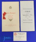 1928 Lancashire Football Association Jubilee Banquet at the Imperial Hydro Hotel Blackpool, the