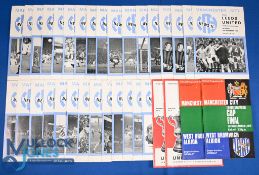 1969/70 Manchester City home match programmes complete league season (21) plus Liverpool (FLC),