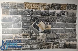 Rugby League b&w Press Photographs: a good collection of T Gerrard Wigan and International action,