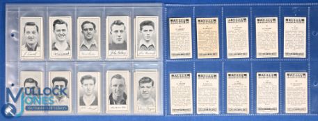 1958 Barratt & Co Famous Football Cards A6: series of 60 (full set) with noted cards of Greaves,