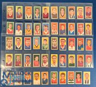 Scarce 1964 Barratt & Co Famous Football Cards A12: series of 50 (a full set of colour cards) with