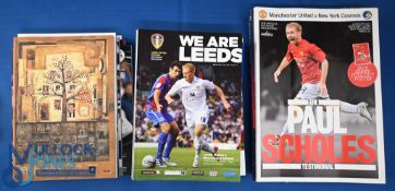 2011/12 Manchester Utd complete league season away programmes (19); FAC aways at Manchester City,