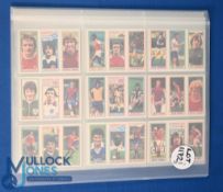 A& BC Bubble Gum Football Cards Star Players 1967/68 a full set of 55 cards, plus Topps football