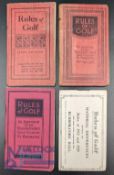 Rules of Golf: As Approved by The Royal & Ancient Golf Club of St Andrews 1913, 1920, 1933 with