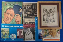 Walter (Wally) R Hammond Gloucestershire & England Cricket Collectables - to include 100 years of