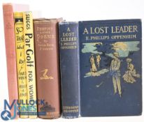 5x period Golfing Books to include Golf A New Approach 1949 Lloyd Mangrum, So That's What I Do