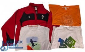 Welsh Rugby Uinon Training Top, Jacket WRU made by Under Armour size XXL unused with ticket, plus