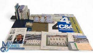 Cricket Collectables, a mixed lot with noted examples of a Derbyshire Phantoms cricket shirt size